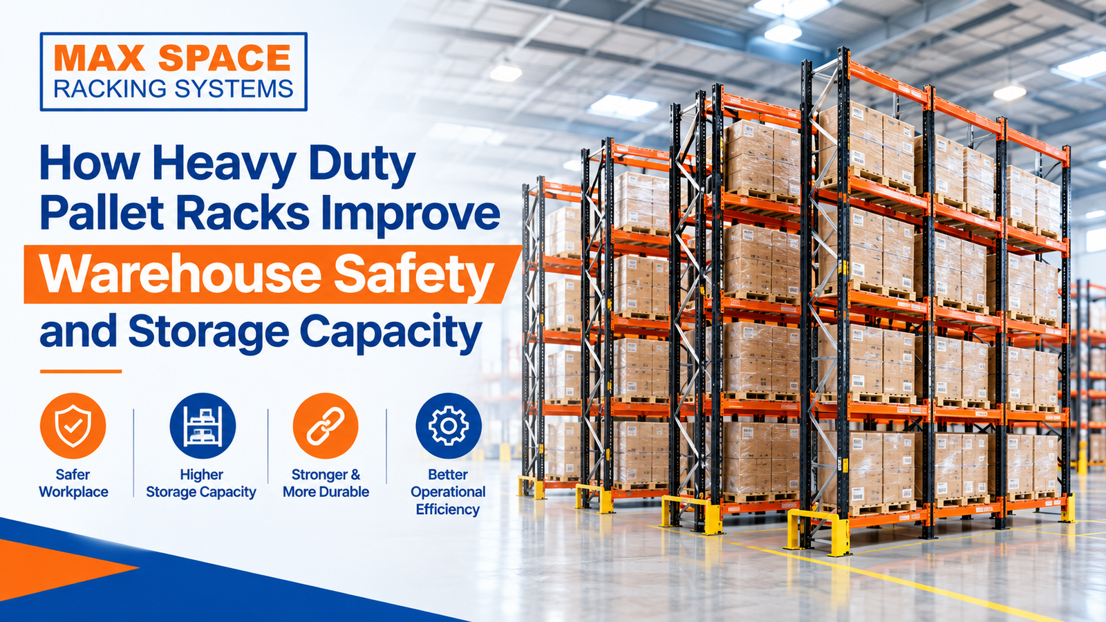 How Heavy Duty Pallet Racks Improve Warehouse Safety and Storage Capacity